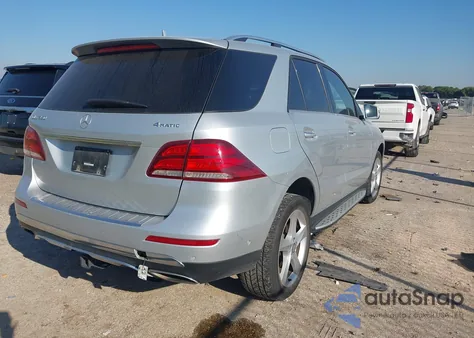 2017 Mercedes-Benz Gle 350 4Matic из США, поврежденный, VIN 4JGDA5HB0HA897520